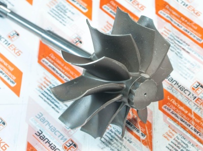 3521034 Вал турбокомпрессора с крыльчаткой Cummins KTA19 WHEEL TURBOCHARGER